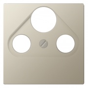 Накладка телевизионной розетки TV+FM+SAT Jung A Слоновая кость