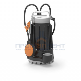 Насос дренажный Pedrollo DCm 20-N - 0,75 кВт (1x230 В, Qmax 250 л/мин, Hmax 19 м, кабель 10 м)