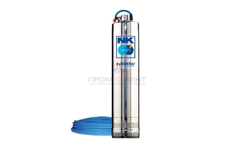 Насос колодезный Pedrollo NK 4/6-N (1,5 кВт, Qmax 120 л/мин, Hmax 78 м, 3x400В, без поплавка)
