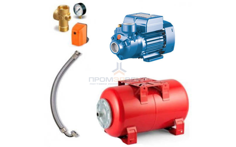 Насосная станция Pedrollo HYDROFRESH PKm 65-24 CL - 0,50 кВт (Qmax 50 л/мин, 1x230В, с/х)