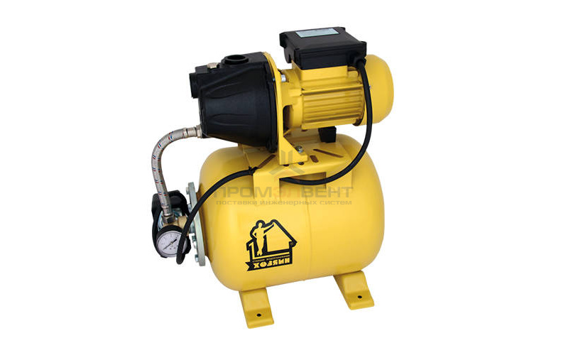 Насосная станция Хозяин НЧ-700 - 0,65 кВт (однофазный, Hmax 37м, Qmax 48 л/мин)