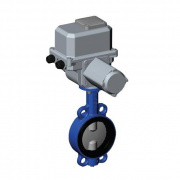 Затвор дисковый поворотный Danfoss SYLAX - Ду300 (PN16, 120°C, диск нерж.сталь, электропривод 380В)