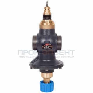 Клапан балансировочно-регулирующий Danfoss - AQT 2" (НР/НР, PN16, Tmax 120°C, c измер.ниппелями)