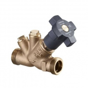 Клапан балансировочный Oventrop Aquastrom F - 3/4" (Ду15, НР/НР, PN16, Tmax 120°C)