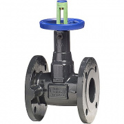 Клапан запорный KSB BOA-Compact EKB - Ду65 (ф/ф, PN16, 120°C, чугун с электростатическим покрытием)