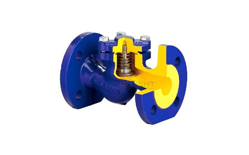 Клапан обратный подьемный Zetkama 287F - Ду20 (ф/ф, PN40, Tmax 300°C, исполнение №31)