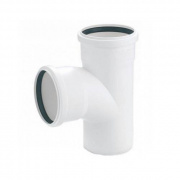 Тройник с отводом на 87° REHAU RAUPIANO PLUS - 75 (для системы внутренней канализации)
