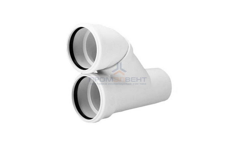 Тройник с параллельным отводом REHAU RAUPIANO PLUS - 110 (для системы внутренней канализации)