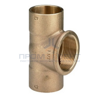 Тройник с переходом на внутреннюю резьбу Viega R4 94130G - 35 x 1/2"