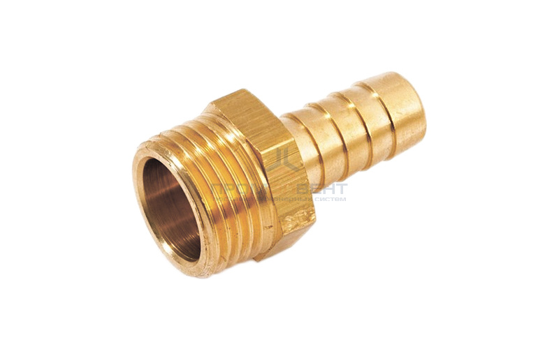 Штуцер комбинированный с наружной резьбой STOUT - 3/4