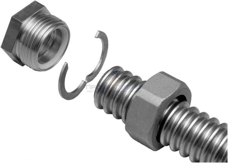 Комплект концевого фитинга из латуни Meibes FixLock Ду16 1/2