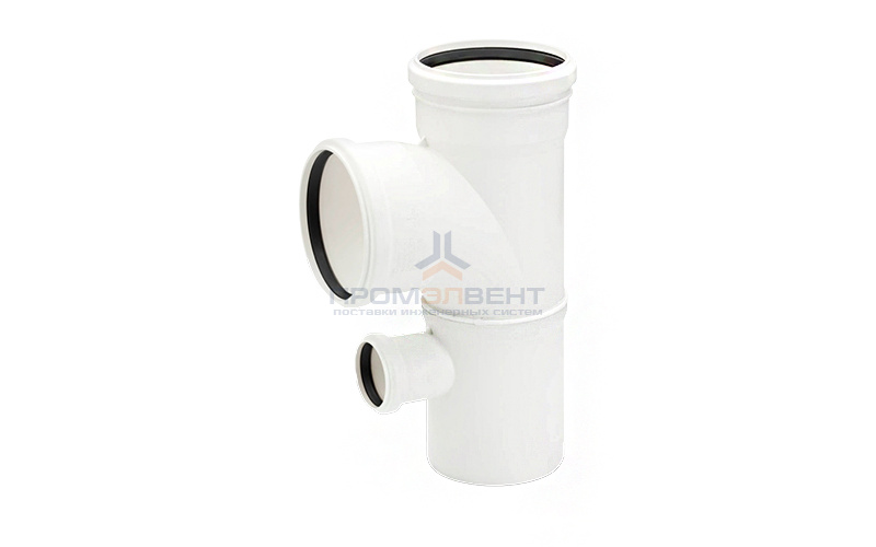 Крестовина с параллельными отводами REHAU RAUPIANO PLUS - 90 x 50 (для внутренней канализации)