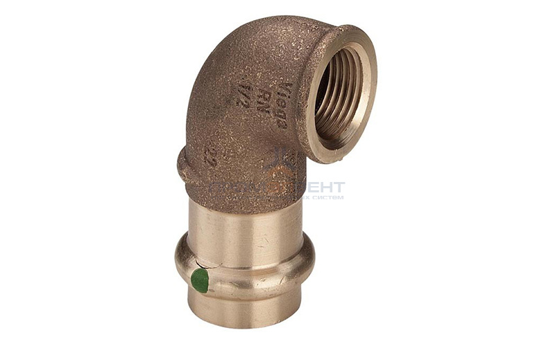 Отвод 90° Viega G3 Sanpress 2214.2 - 15 x 3/4