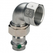 Отвод 90° разъемный Viega Sanpress Inox 2355 - 54 x 2" (нержавеющая сталь)