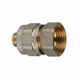 Переход на внутреннюю резьбу STOUT - 16 x 3/4" (винтовой, для металлопластиковых труб)