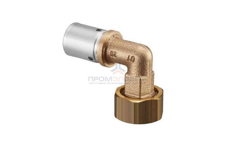 Переход на накидную гайку угловой Oventrop Cofit P - 16x2.0 x 3/4