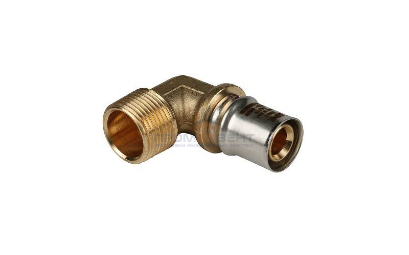 Переход на наружную резьбу угловой STOUT - 20 x 3/4