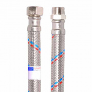 Подводка для воды гибкая Industrias Mateu GIGANTE (Гайка/Штуцер) - 3/4" (длина 600 мм)