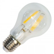 Лампа филаментная светодиодная Feron LB-57 A60 7W 6400K 230V 780lm E27 filament дневной свет