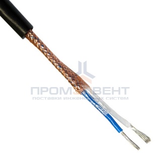 Кабель монтажный МКЭШнг(А)-LS 2х0,75 экранированный