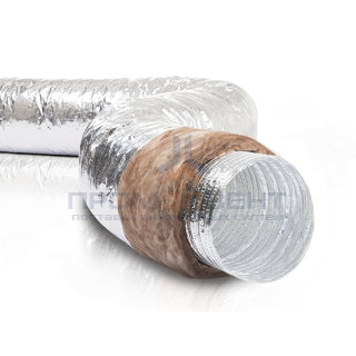 ТЕПЛОИЗОЛИРОВАННЫЕ АЛЮМИНИЕВЫЕ ВОЗДУХОВОДЫ ISOAFS-ALU SHINE ECOSOFT