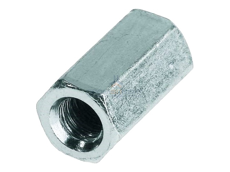 Гайка соединительная М16 удлиненная оцинкованная DIN6334