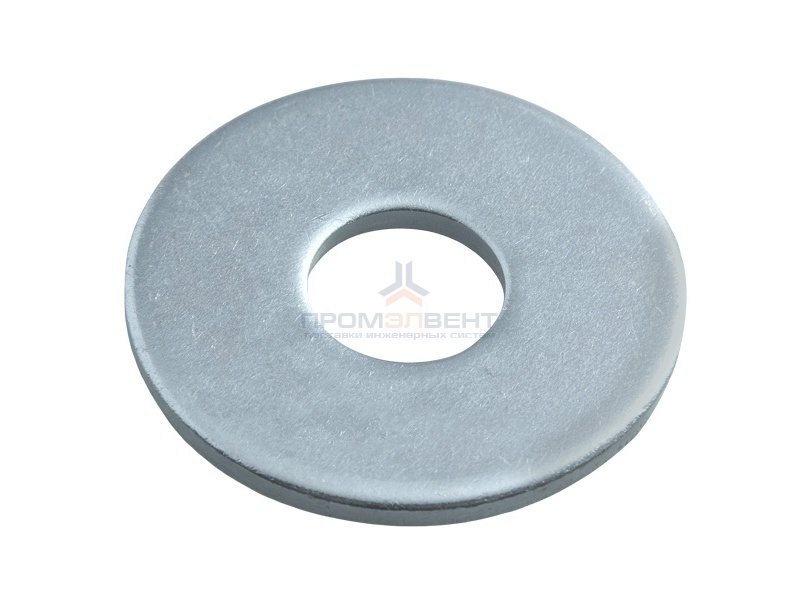 Шайба увеличенная М10 кузовная плоская оцинкованная DIN9021