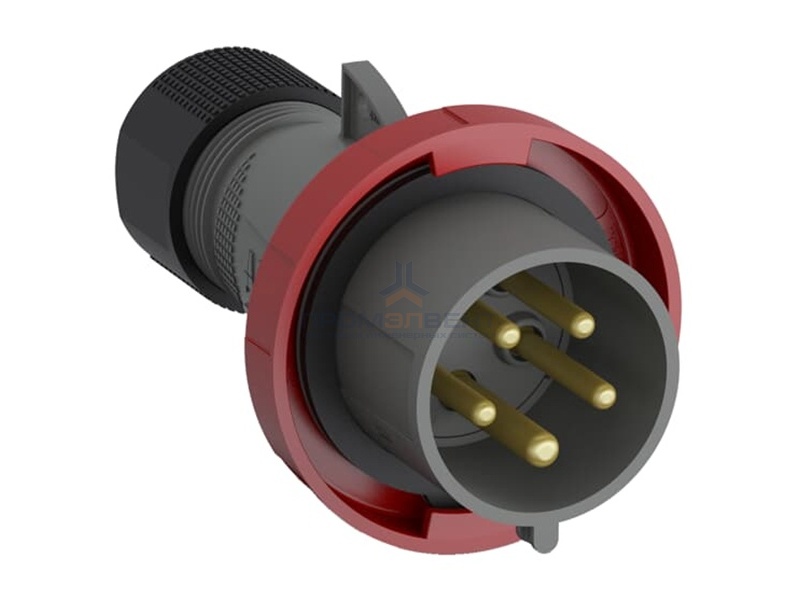 Вилка кабельная Easy&Safe ABB 416EP6W 16А 3P+N+E IP67 6ч