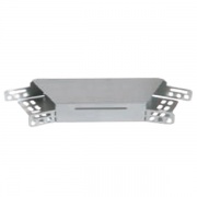 Поворот 45° плоский с крышкой для лотков 50х50 ИЭК