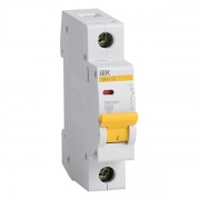 Автоматический выключатель ВА47-29 1Р 50А 4,5кА характеристика В ИЭК (автомат)