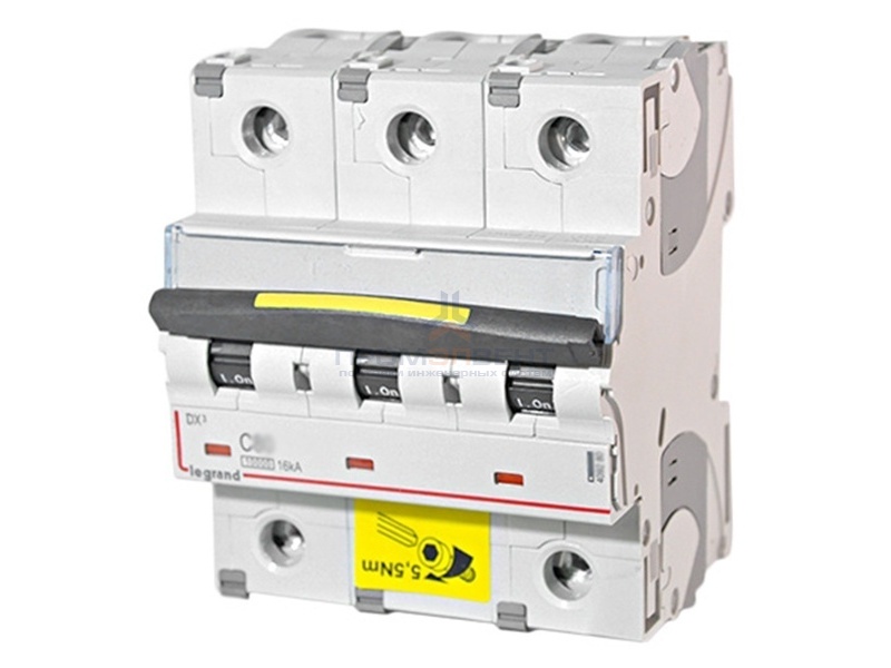 Автоматический выключатель Legrand DX3 3П C100A 10kA/16kA (автомат)