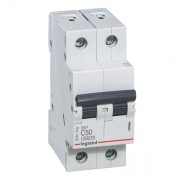 Автоматический выключатель Legrand RX3 2П 50A 4,5кА C (автомат)
