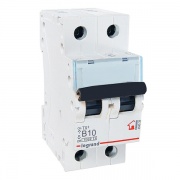 Автоматический выключатель Legrand TX3 B10A 2П 6kA (автомат)