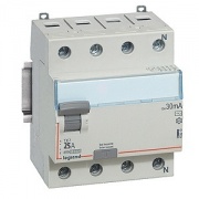 УЗО Legrand DX3 ВДТ 4П 25А 30мА тип A