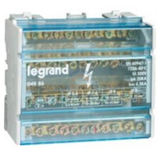 Модульный распределительный блок Legrand (4х11) 44 контакта 125A