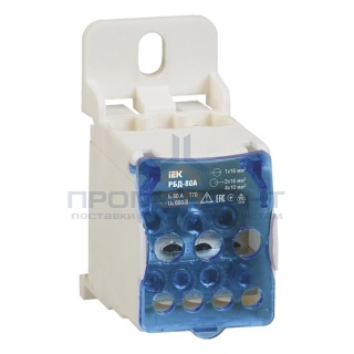 Распределительный блок на DIN-рейку РБД-80А