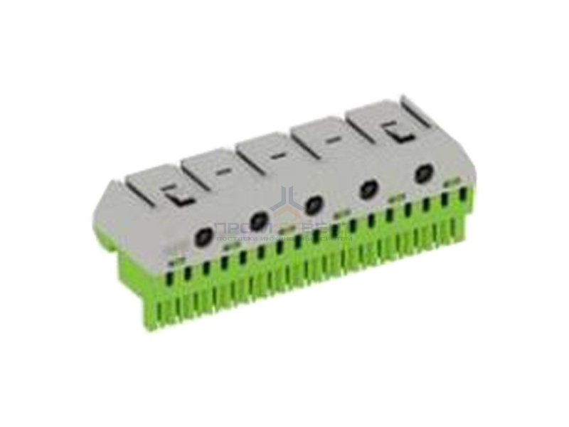 Клеммник самозажимной ABB PE 17x4+5x25мм ZK175G