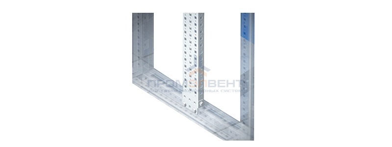 Рейки вертикальные, широкая, для шкафов CQE В2000мм, 1 упаковка - 2шт.