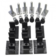 Набор шинодержателей, тип "L", для фиксации шин на профиле FV, 6 штук