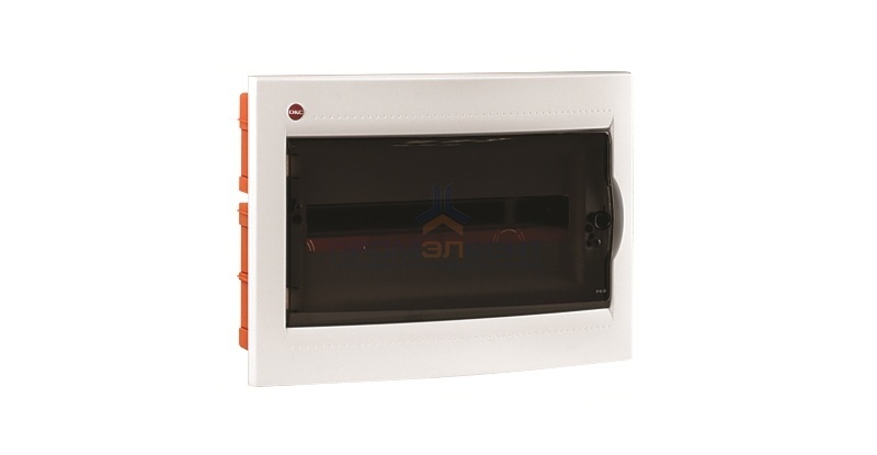 Щиток встраив. с дверцей 18мод., IP41, белый, с клеммн.блоком в компл. 1х87518 и замком